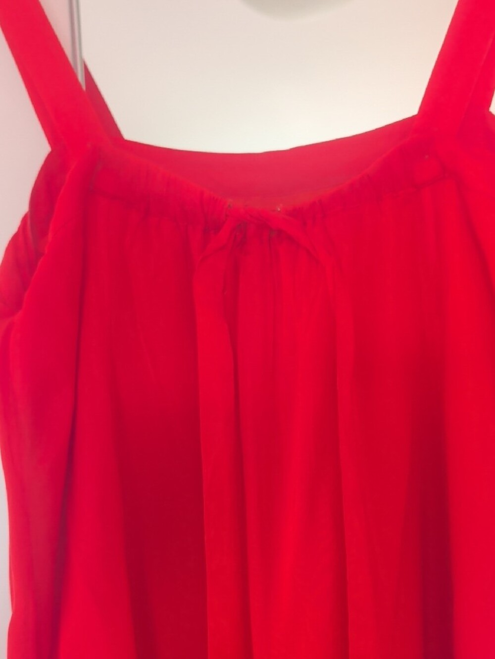 J. Crew Vibrant Red High-Low Slip Dress - Picture 3 of 5